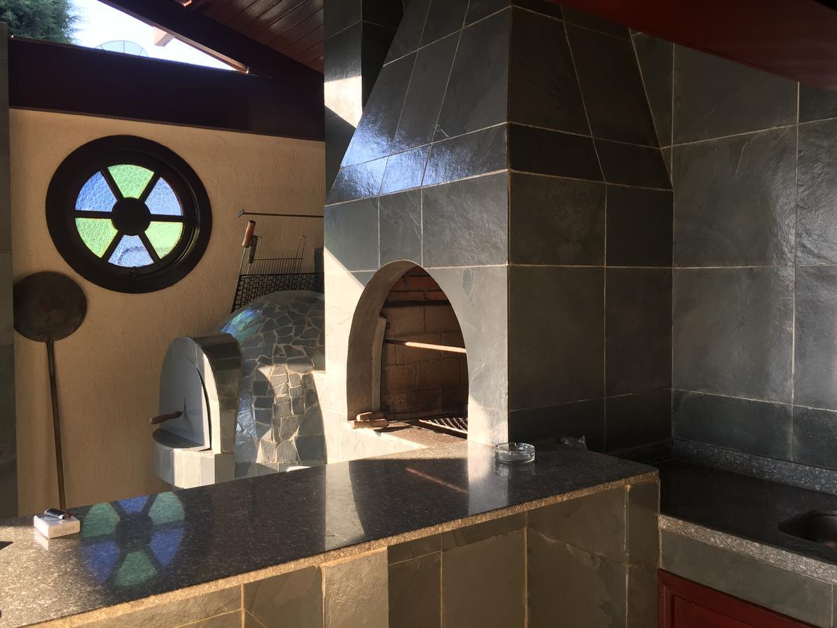 Linda Chacara Com Piscina Villa Atibaia Bagian luar foto