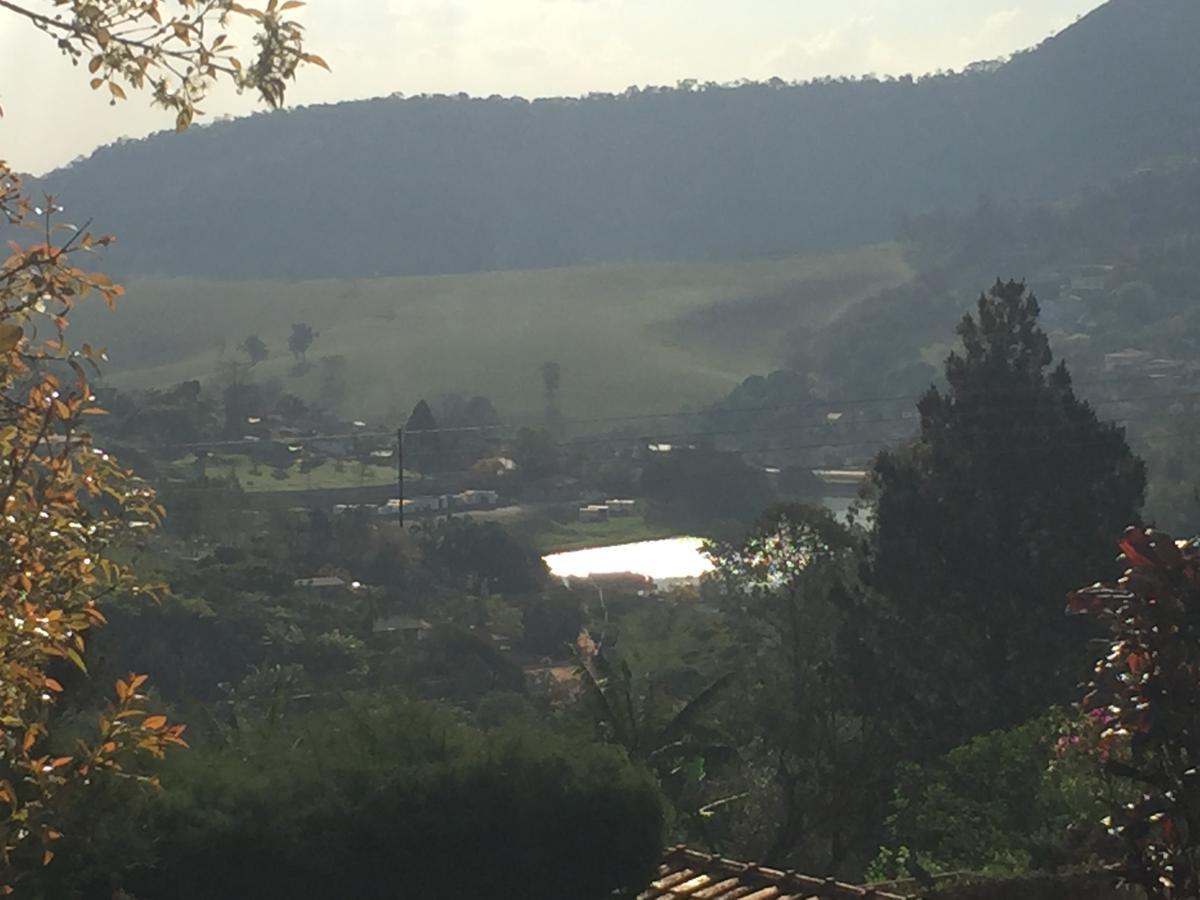 Linda Chacara Com Piscina Villa Atibaia Bagian luar foto
