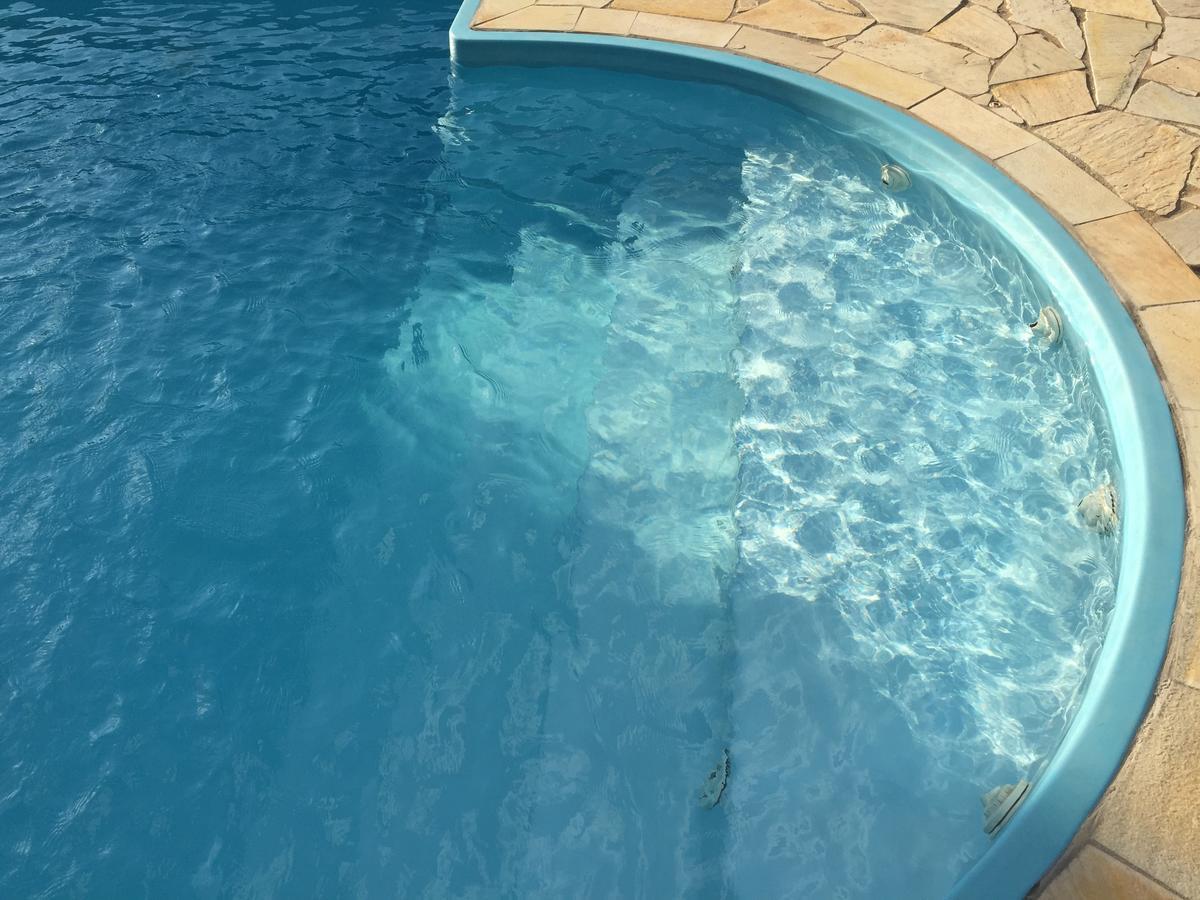 Linda Chacara Com Piscina Villa Atibaia Bagian luar foto