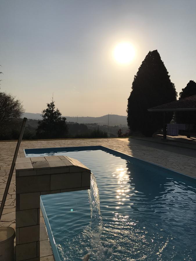 Linda Chacara Com Piscina Villa Atibaia Bagian luar foto
