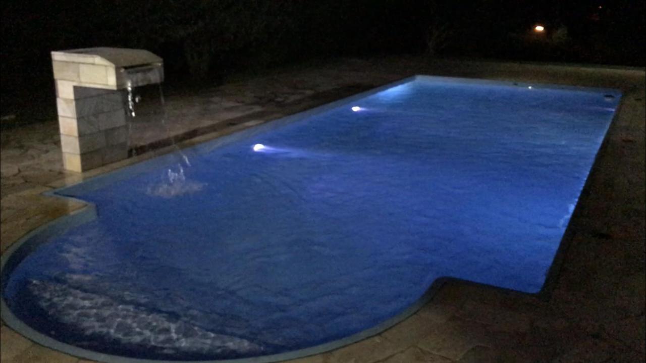 Linda Chacara Com Piscina Villa Atibaia Bagian luar foto
